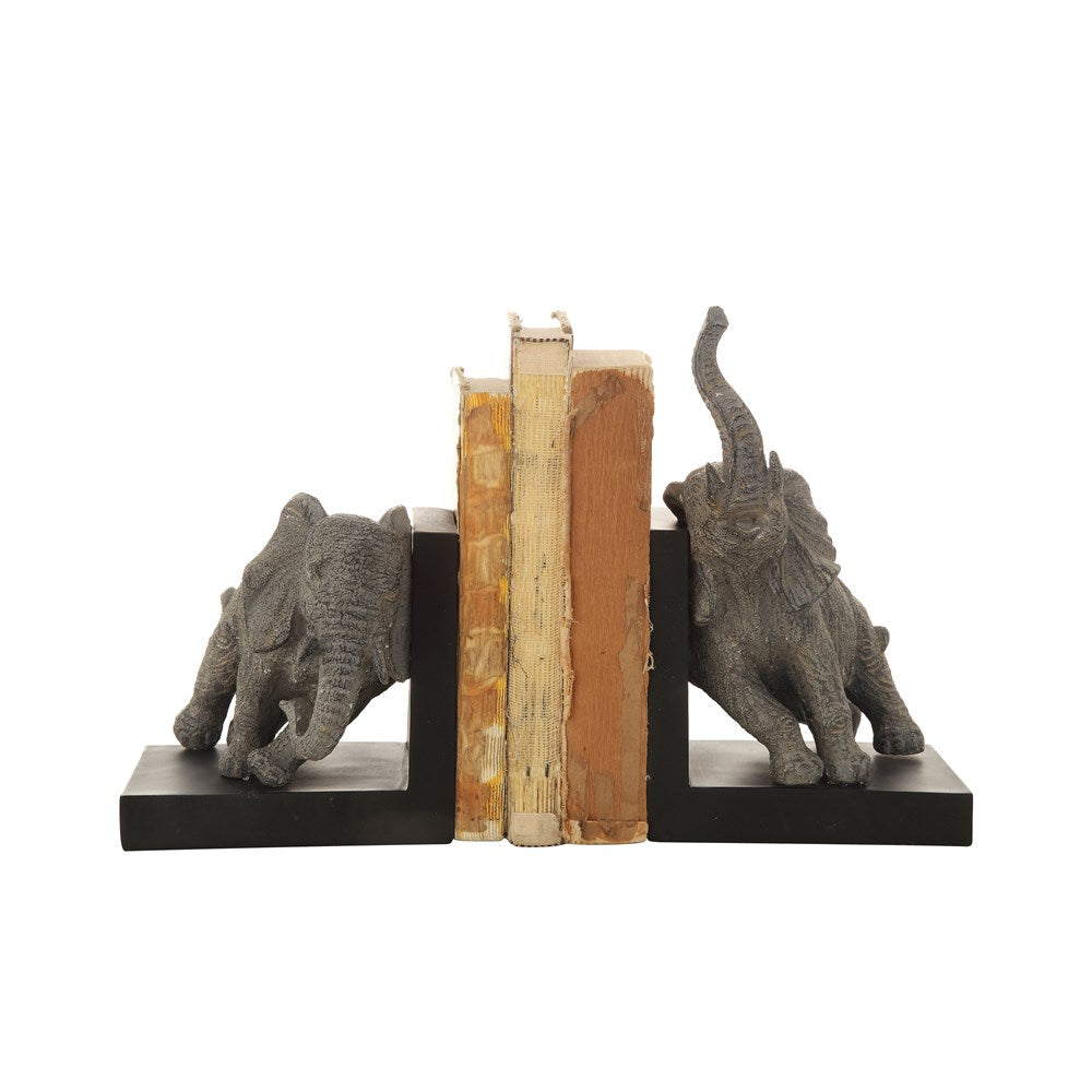 ELEPHANT BOOKENDS