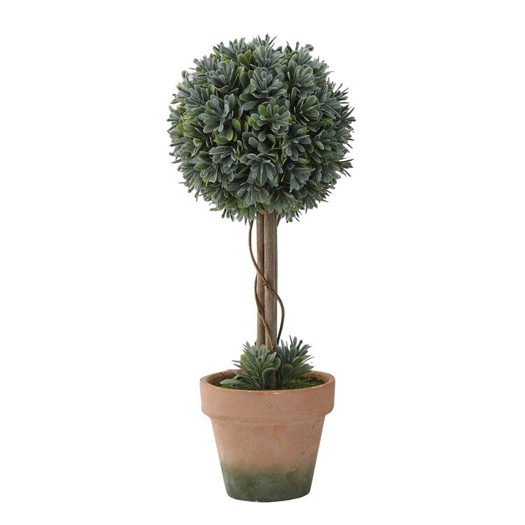 FAUX BOXWOOD TOPIARY