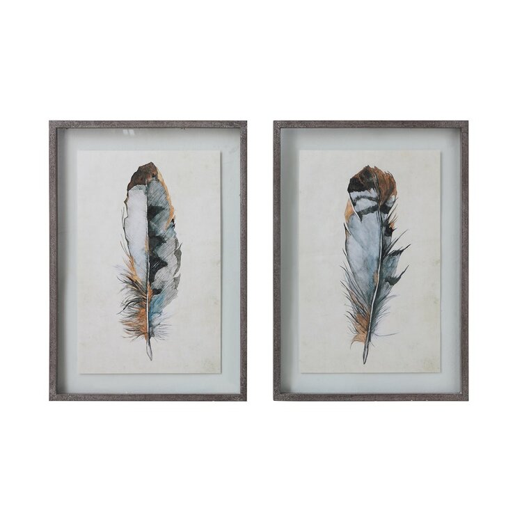 FEATHER WALL ART