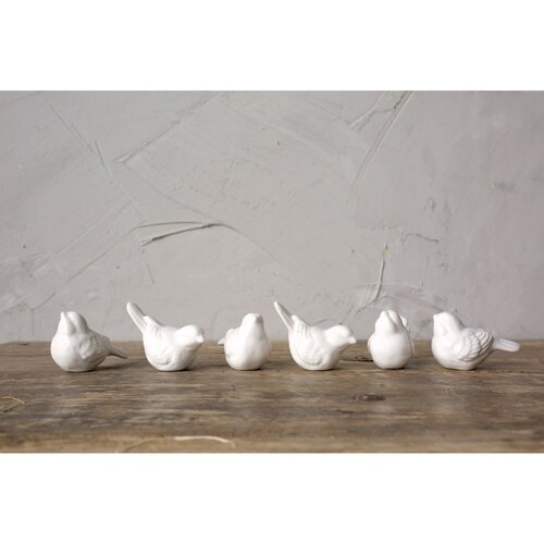 SET OF SIX BIRDS